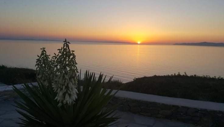 Syros Apartments Suites Chryssonisos Kini Ngoại thất bức ảnh