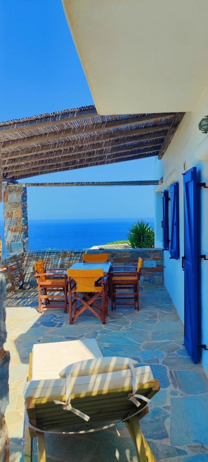 Syros Apartments Suites Chryssonisos Kini Ngoại thất bức ảnh