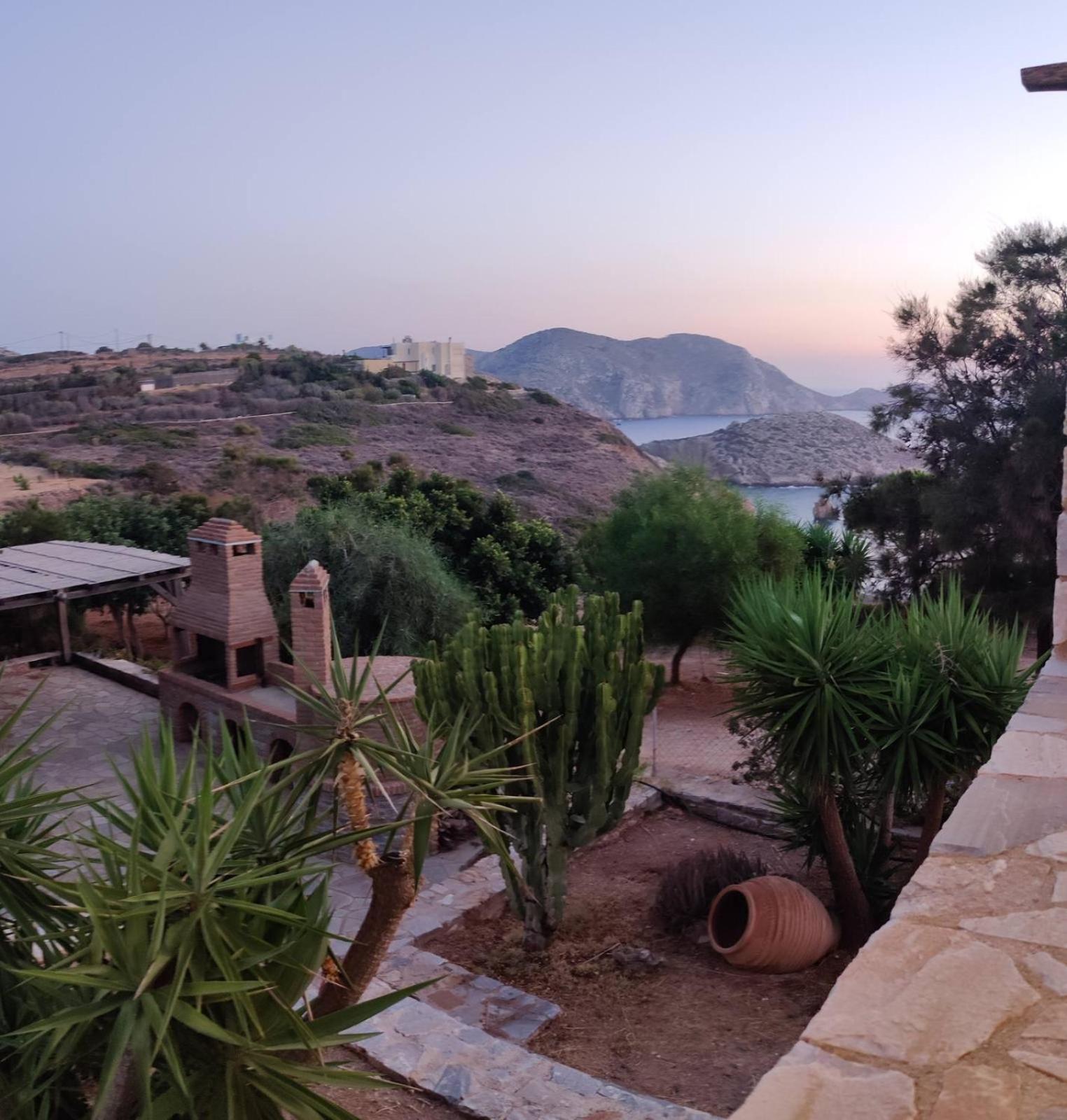 Syros Apartments Suites Chryssonisos Kini Ngoại thất bức ảnh