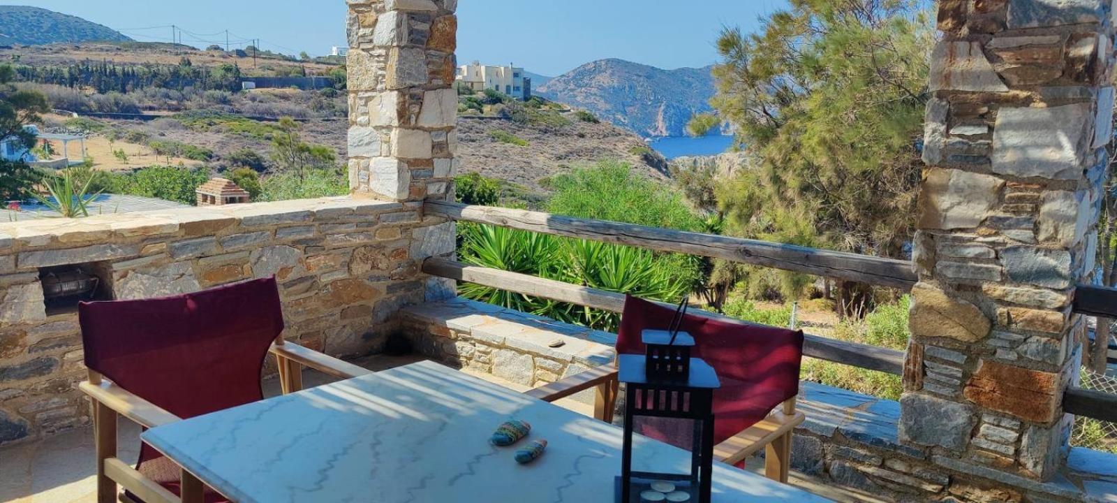 Syros Apartments Suites Chryssonisos Kini Ngoại thất bức ảnh