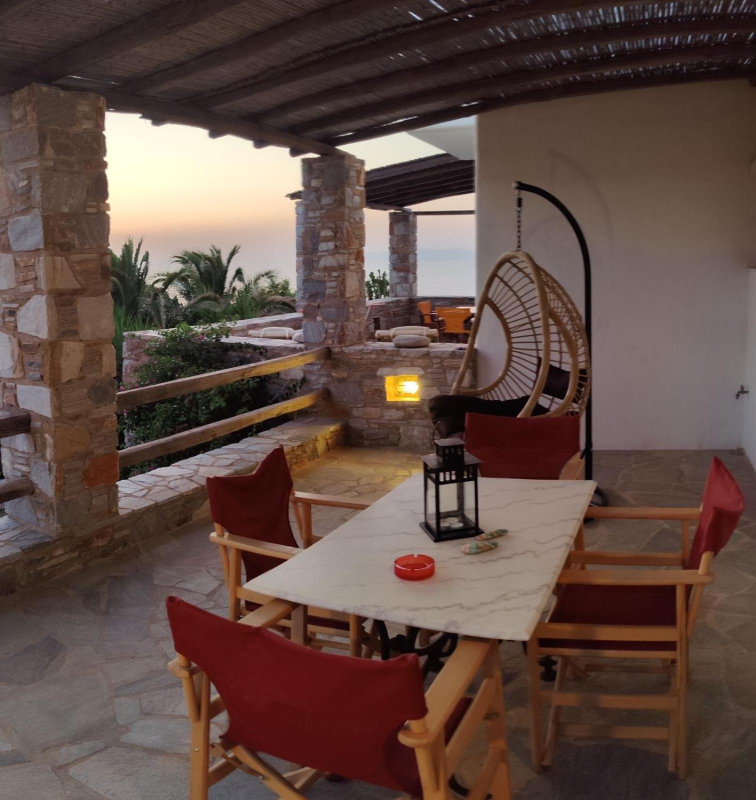 Syros Apartments Suites Chryssonisos Kini Ngoại thất bức ảnh