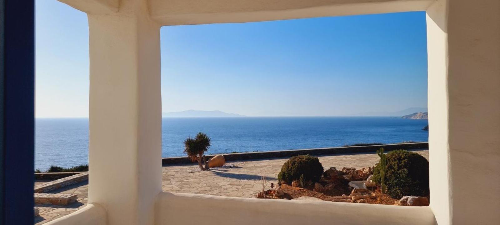 Syros Apartments Suites Chryssonisos Kini Ngoại thất bức ảnh