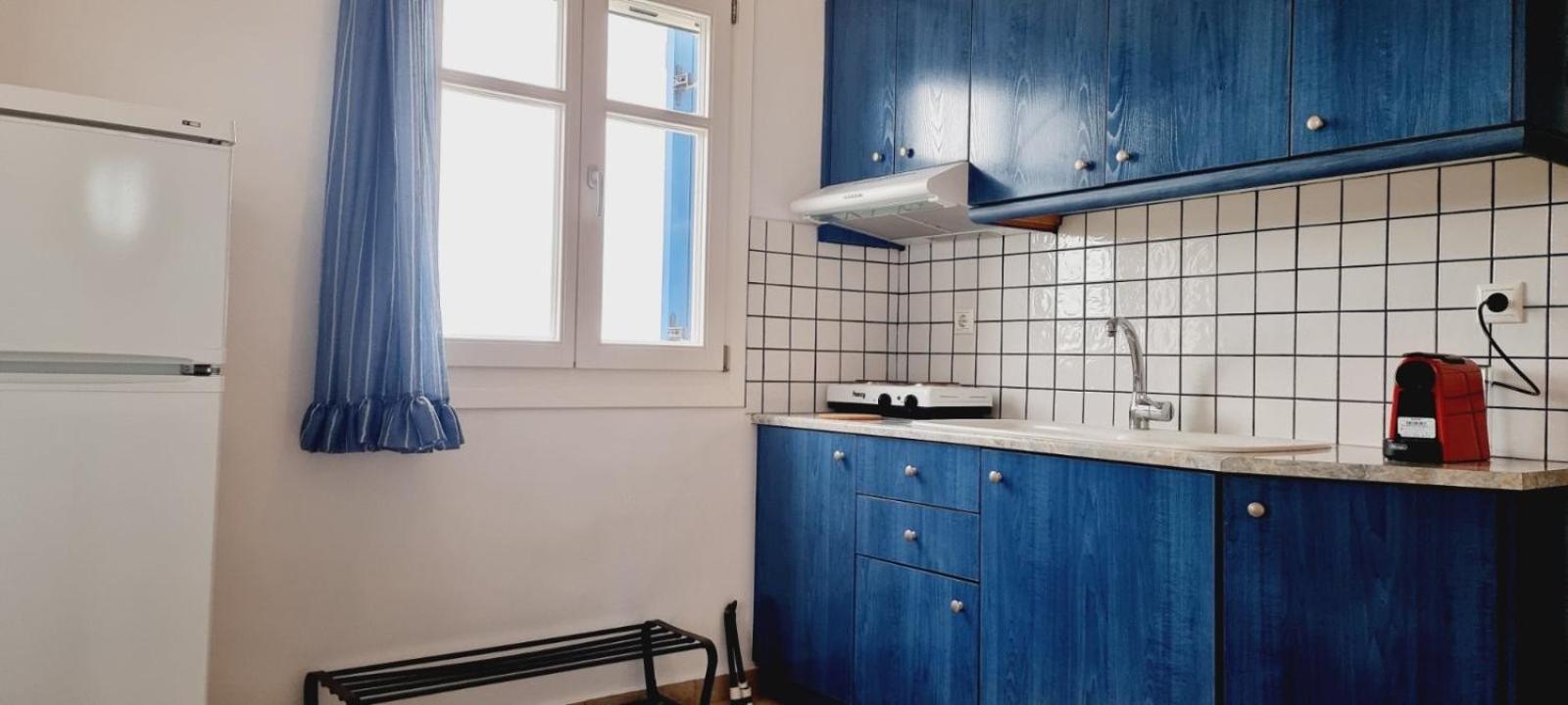 Syros Apartments Suites Chryssonisos Kini Ngoại thất bức ảnh